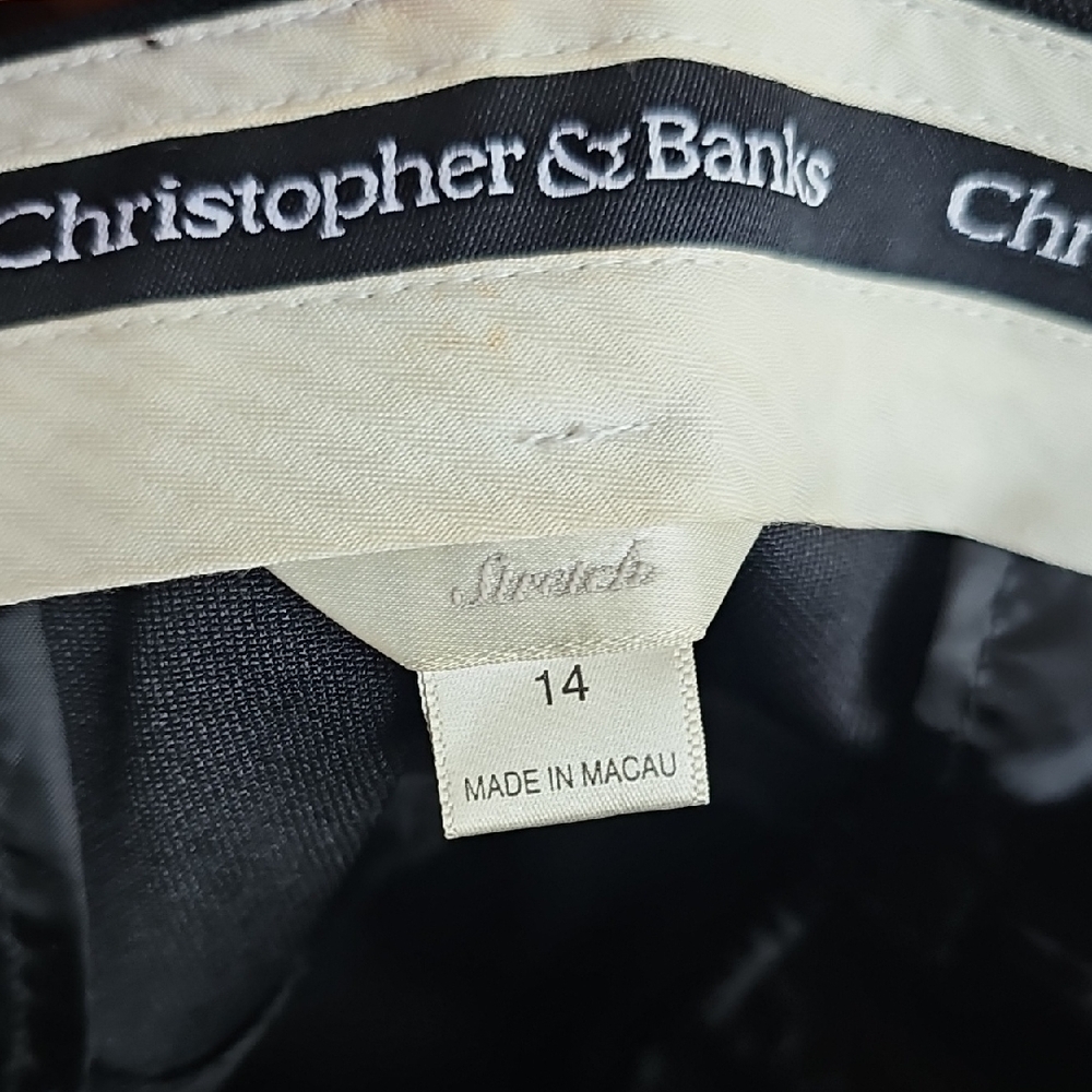 Christopher & Banks Black Skirt - Picture 11 of 13